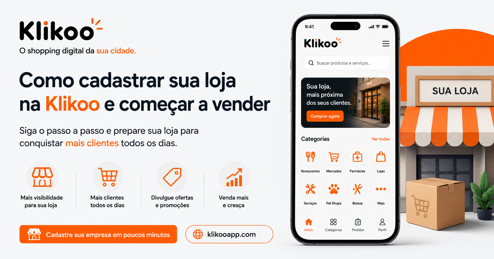 Como cadastrar sua loja na Klikoo e começar a vender: passo a passo
